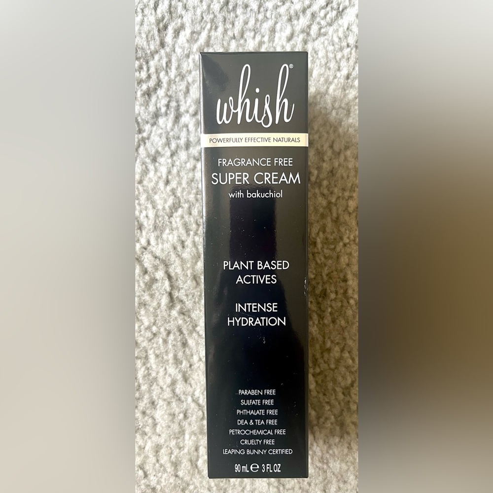 Whish Super Cream with Bakuchiol 3oz BNIB Anti-Aging Moisturizer 140 Retail - Picture 2 of 10